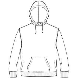 Fashion sewing patterns for MEN Sweatshirt Hoodie sweatshirt 6995